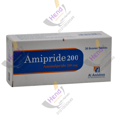 Picture of AMIPRIDE 200 MG 30 SCORED TAB.