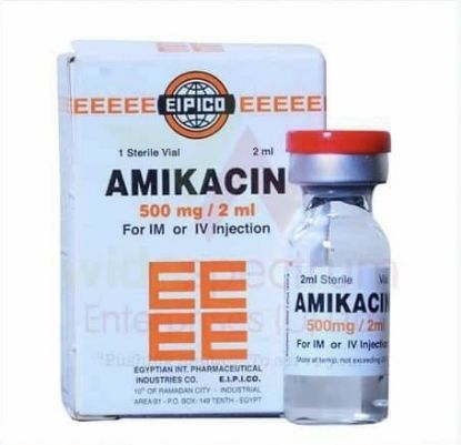 Picture of AMIKACIN EIPICO 500MG/2ML I.M./I.V. VIAL