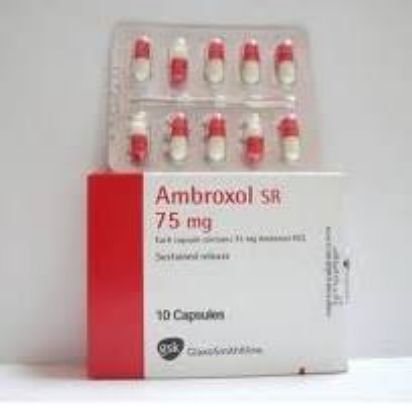 Picture of AMBROXOL 75MG S.R 10 CAPS.