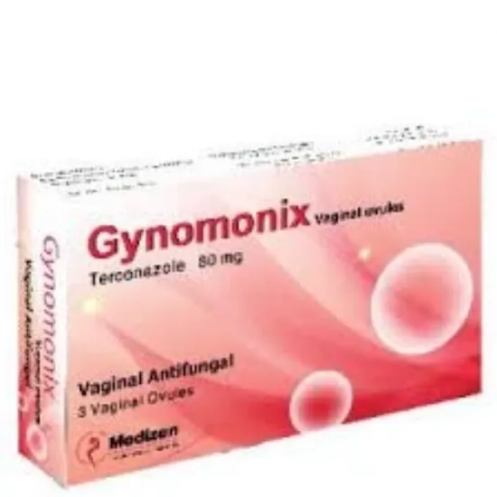 Picture of GYNOMONIX 80 MG 3 VAG. OVULES