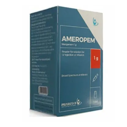Picture of AMEROPEM 500 MG I.V. VIAL