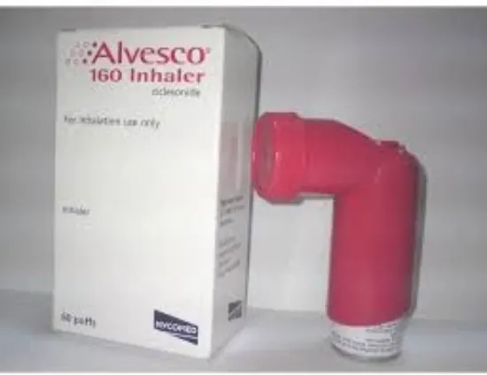 Picture of ALVESCO 160MCG/ACTUATION INHALER 60 DOSES