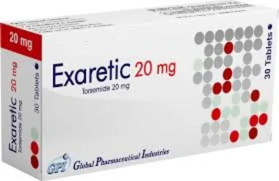 Picture of EXARETIC 20 MG 30 TABS.