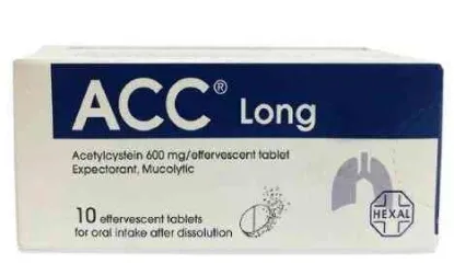 Picture of ACC LONG 600MG 5 EFFERVESCENT TAB.