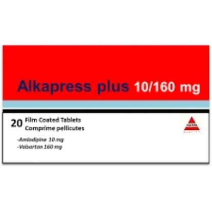 Picture of ALKAPRESS PLUS 10/160MG 20 F.C. TABS.