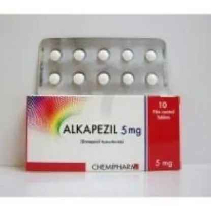 Picture of ALKAPEZIL 5 MG 10 F.C. TABS.
