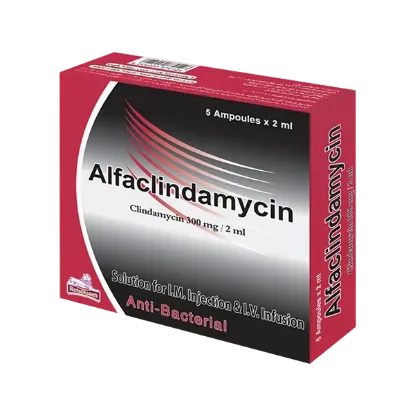 Picture of ALFACLINDAMYCIN 300MG/2ML 5 AMP. I.V./I.M. INJ.