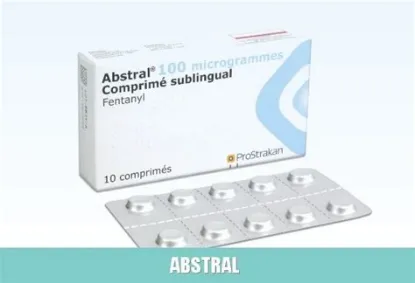 Picture of ABSTRAL 100MCG 10 SUBLINGUAL TABS.