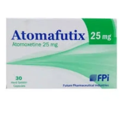 Picture of ATOMAFUTIX 25 MG 30 CAPS.