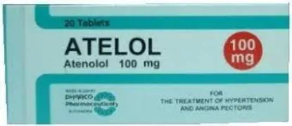 Picture of ATELOL 100 MG 20 TAB.
