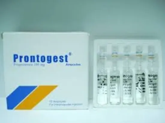 Picture of PRONTOGEST 100MG/2ML 10 I.M.AMP.