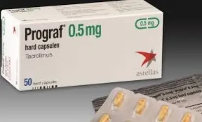 Picture of PROGRAF 0.5MG 100 CAPS.
