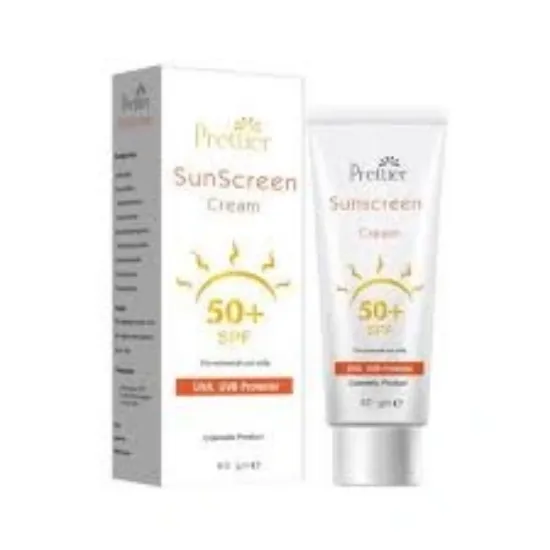 Picture of PRETTIER SUN SCREEN SPF 50+ CREAM 60 GM