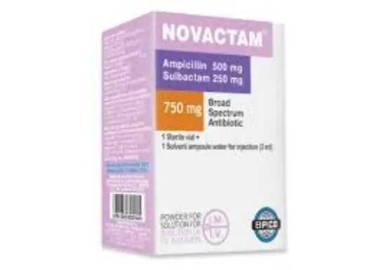 Picture of NOVACTAM 750 MG VIAL I.M/I.V